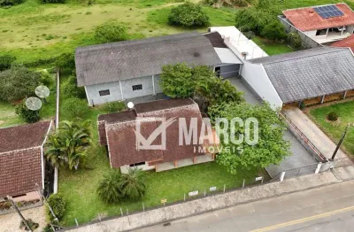 Casa comercial com 2 salas à venda no centro, pomerode , 444 m2 por r$ 1.250.000