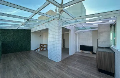 Cobertura duplex 122m² 2 quartos 1 vaga cabral - curitiba/pr