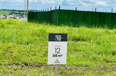 Terreno na primeira rua do condomínio indaiá londrina - 318 metros quadrados