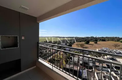 Apartamento carmel - para locação, gleba fazenda palhano, londrina, pr