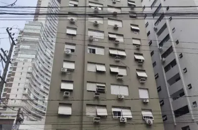 Av. paralela a praia 2 quartos - 1 vaga - bairro pompéia - santos/sp