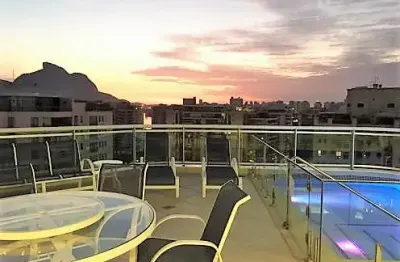 Barra da tijuca península, cobertura cinematográfica