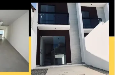 Casa de primeira locação 2qts /duplex , quintal e vaga jardim leticia - campo grande !