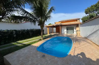 Casa para venda, itanhaém / sp- lado praia, com piscina e churrasqueira
