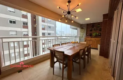 Apartamento para venda em são bernardo do campo, chácara inglesa, 3 dormitórios, 3 suítes, 4 banheiros, 2 vagas