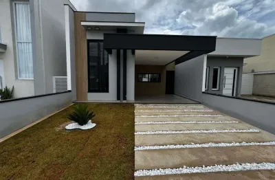 Linda casa térrea em fase de acabamento no residencial parque imperial!
