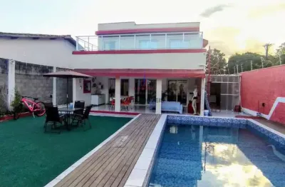 Casa com 3 quartos à venda na rua dois, 1097, jardim britânia, caraguatatuba, 185 m2 por r$ 850.000