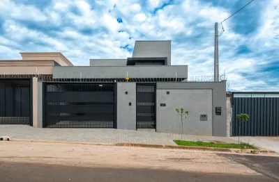 Linda casa residencial novíssima no set sul ii, ótima localização, na zona sul, bairro planejado com estrutura de um condomínio fechado.