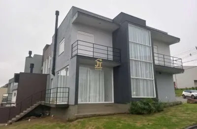 Casa em condomínio fechado com 3 quartos à venda na rua antônio baggio, 100, loteamento jardim timbaúva, gravataí por r$ 850.000