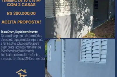Casa com 2 quartos à venda na padre josé de achieta, 65, alvorada, guaíba por r$ 400.000