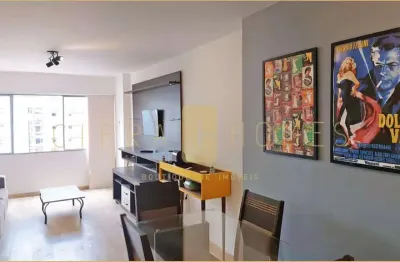 Apartamento mobiliado com lazer na cobertura e excelente localização nos jardins