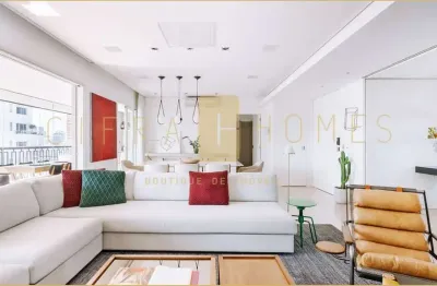Apartamento para locação e venda, com  2 suites, 3 vagas, 158m², no bairro do itaim.