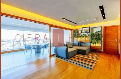Apartamento magnífico à venda, com 150 m², 3 suítes, 2 vagas de garagem + depósito, no coração da v