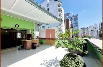 Apartamento duplex na cobertura de 200m2 à venda, maravilhosa e charmosa, 2 dormitórios, 1 vaga de