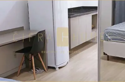 Studio de 24m² todo mobiliado – conforto e praticidade em frente ao shopping ibirapuera