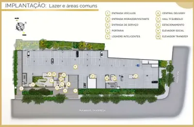 Apartamentos à venda com lançamento previsto para 2026, com unidades disponíves de 198m²e 426m². ex