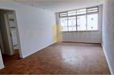 Apartamento à venda, 90 m², andar alto, 2 quartos, no melhor do jardim paulista