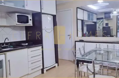 Apartamento aconchegante, com 1 dorm. e sala iluminada, para locação, com lazer completo.