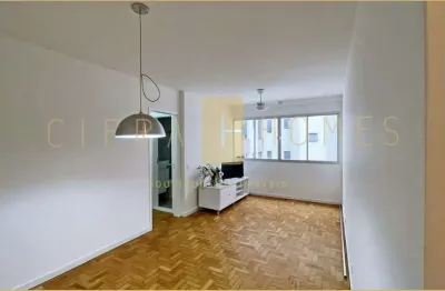Apartamento para locação, com 75m², 2 quartos e excelente condomínio no jardim paulista