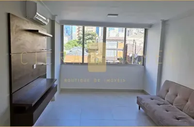 Apartamento para locação, com 95m², mobiliado, com escritório e ar-condicionado no itaim bibi