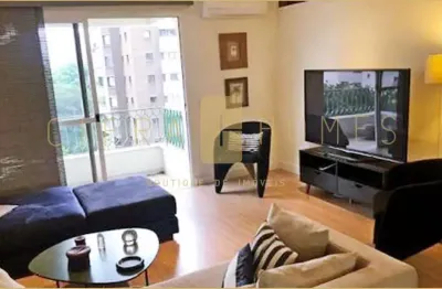Apartamento para locação, mobiliado, 100 m², 2 suítes, 2 vagas, no jardim europa