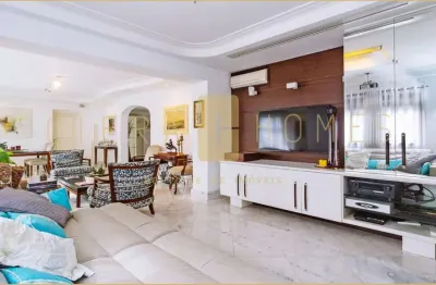 Apartamento à venda com 3 suítes, home theater e escritório. um clássico de luxo, 100% reformado no