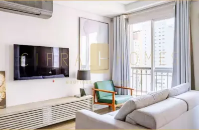 Studio à venda, com 36 m², mobiliado, 1 vaga, no melhor do jardim américa
