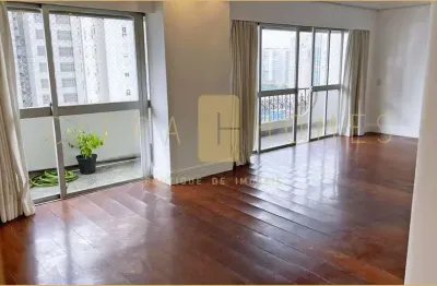 Apartamento para locação, iluminado, 200 m², 3 suítes, 3 vagas, melhor de moema
