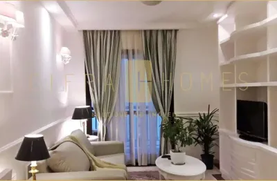 Apartamento reformado, mobiliado, para locação. 34 m² em moema, com eletrodomésticos novos, estrutu