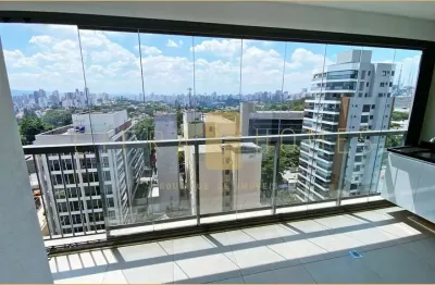 Apartamento para locação com 45m², 1 dormitório, 1 vaga de garagem em  pinheiros
