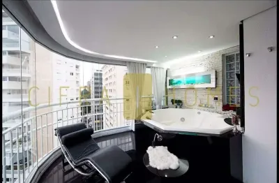 Apartamento com 1 dormitório para alugar, 95 m² por R$ 22.510,00 - Cerqueira César - São Paulo/SP