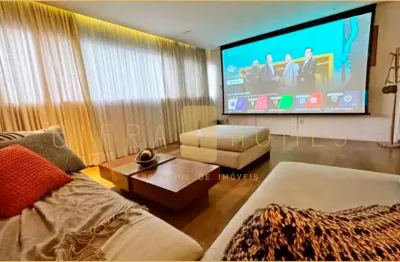 Apartamento mobiliado de 96m² com dois dormitórios, suíte e vaga em área valorizada dos jardins