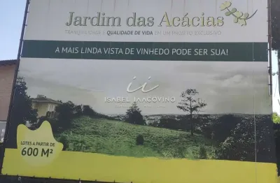Terreno residencial, 639m², à venda, jardim das acácias, vinhedo, sp