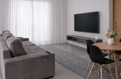 Apartamento   mobiliada fundos     shopping estação bairro santa rosa