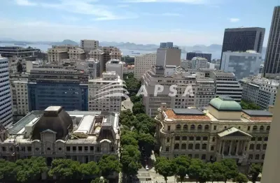 Sala comercial com 2 salas à venda na avenida treze de maio, centro, rio de janeiro, 55 m2 por r$ 300.000