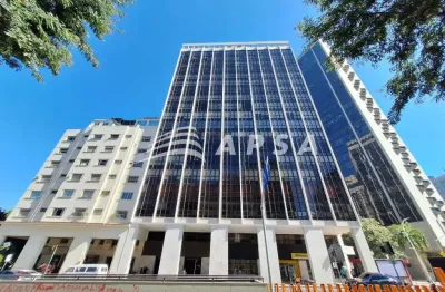 Andar comercial no edifício presidente wilson, no centro da cidade do rio de janeiro está na princip