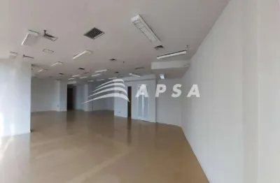 Vital brazil,  sala comercial com 225m², piso frio, vão livre, dois banheiros, ar central, duas vaga