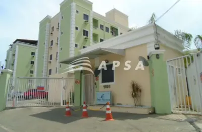 Alugo apartamento mobiliado no ed. costa atlântica, cidade 2000, 50 m2 de área, 2 quartos, 1 wc, 1 v