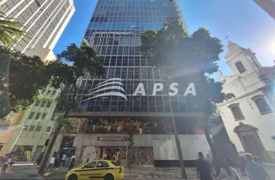 Excelente andar comercial na principal avenida do centro do rio, podendo receber qualquer ramo de at