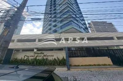Excelente flat contendo 1 quarto, localizado em boa viagem, imóvel contendo  38 metros quadrados,  m