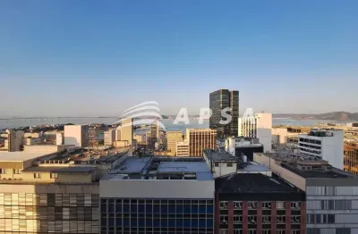Andar comercial no centro do rio de janeiro, este imóvel se destaca pela vista privilegiada e pela a