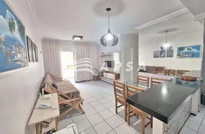 Apartamento mobiliado no porto das dunas, 2 quartos com armários (sendo 1 suíte com ar-condicionado)