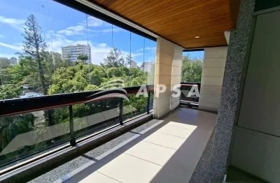 Cobertura no leblon, próximo ao jardim  pernambuco, ,140 m², 2 quartos confortáveis, sendo 01 suíte