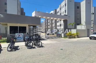 Apartamento de 41m², 2 quartos sendo uma suíte reversível, banheiro com box e bancada, cozinha funci