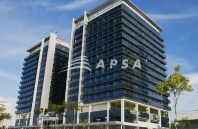 Aluga-se excelente sala comercial com 22m² no condomínio absoluto no recreio dos bandeirantes. condo