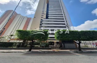 Apartamento semi mobiliado no bairro cocó, localizado no condomínio portal do parque, ideal para que