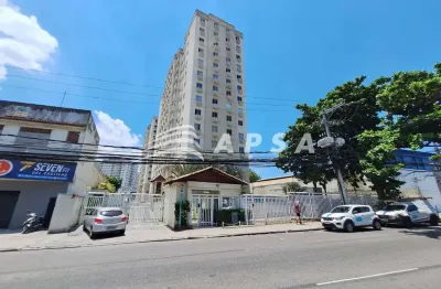 Excelente imóvel de 70m², pintura nova, piso frio, vista livre, sala 2 ambientes com varanda, três q