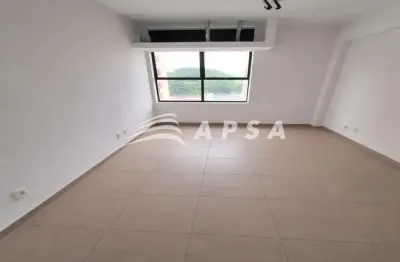 Sala comercial moderna e bem localizada  sala comercial com excelente padrão, dispondo de recepção,
