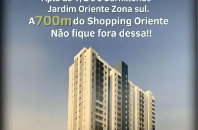 Pre- cadastro !!!lançamento  zona sul!!! impredivel  1 e 2 dorm laser completo a 710m shopping jardim oriente / são joé dos campos