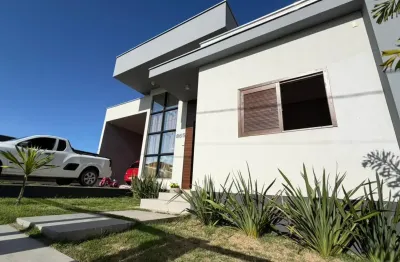 Casa de alto padrão - bairro jardim elizabete - içara sc - casa construída recentemente